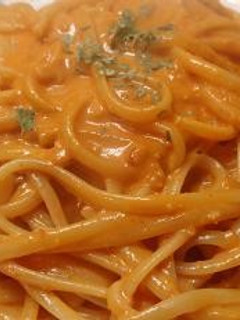 ウニのトマトクリームパスタ-レシピのメイン写真