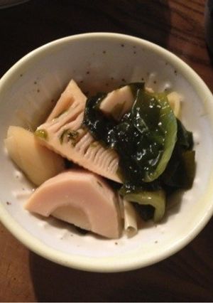 タケノコとワカメの煮物-レシピのメイン写真