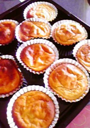 ノンオイル☆簡単バナナヨーグルトケーキ♪-レシピのメイン写真