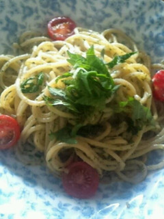 大葉と胡麻で!和風ジェノベーゼパスタ-レシピのメイン写真
