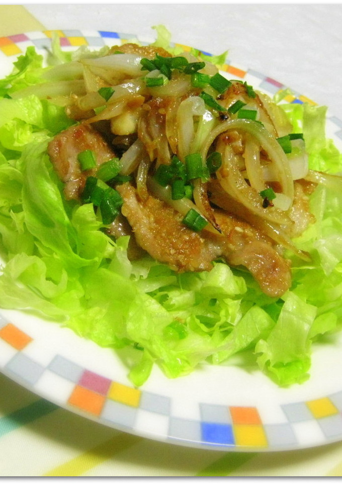 ごま×みそ☆豚肉のしょうが焼き-レシピのメイン写真