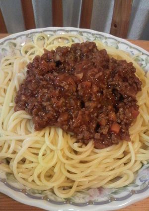 味付け簡単！！ミートスパゲティ-レシピのメイン写真