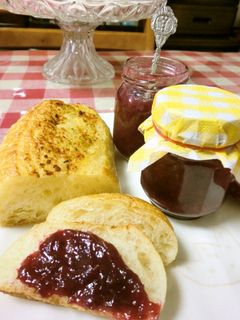 ルバーブジャム-レシピのメイン写真