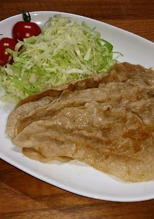 薄切り豚もも肉のてりてり生姜焼-レシピのメイン写真