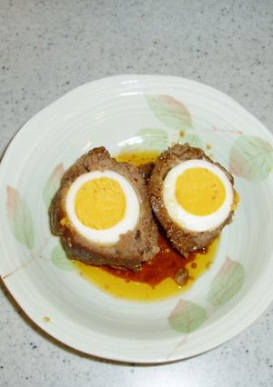 カロリーダウン簡単スコッチエッグ-レシピのメイン写真