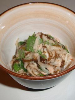 切り干し大根ともずくの酢の物-レシピのメイン写真