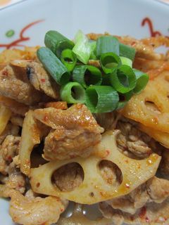 豚肉とれんこんのキムチ炒め✩-レシピのメイン写真