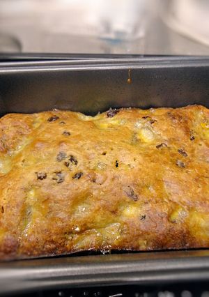 カレンツとレーズンの豆乳バナナケーキ-レシピのメイン写真