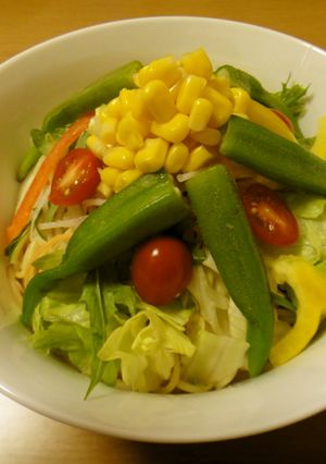 簡単!! カラフル 夏野菜 冷製パスタ-レシピのメイン写真