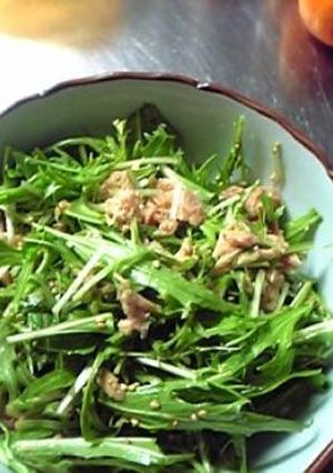まいう～シャキシャキ水菜のサラダ☆-レシピのメイン写真