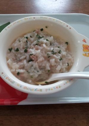 風邪で喉が辛い息子に 離乳食 後期-レシピのメイン写真
