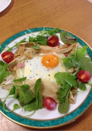 料理男子のガレット-レシピのメイン写真