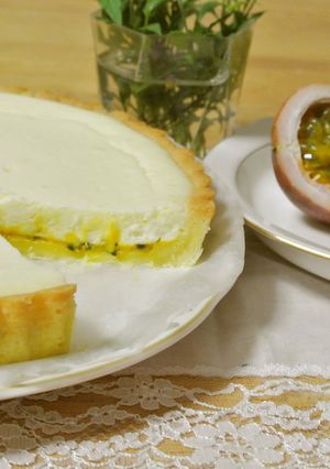 パッションフルーツ(マンゴ)チーズタルト-レシピのメイン写真