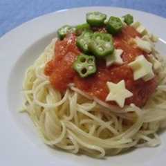 รูปของ リメイクレシピ（ガスパチョ冷製パスタ）