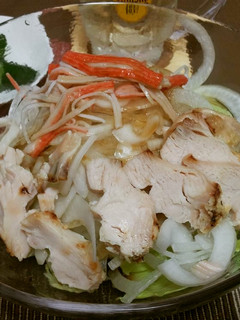 玉ねぎと鶏肉のサラダ-レシピのメイン写真