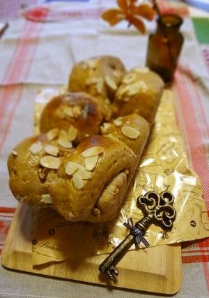 Wキャラメルのうずまき食パン♫-レシピのメイン写真