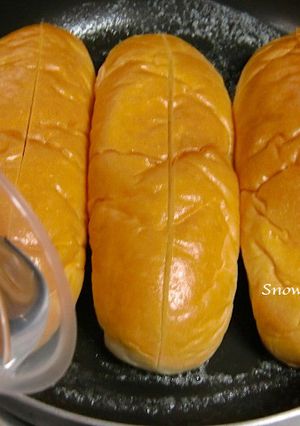 蒸してふんわり☆美味しいパンの食べ方-レシピのメイン写真