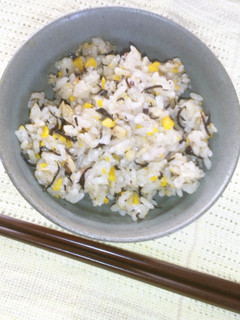 圧力鍋でひじきとツナの炊き込みご飯-レシピのメイン写真