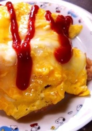 簡単すぎるランチ＊なんちゃってオムライス-レシピのメイン写真