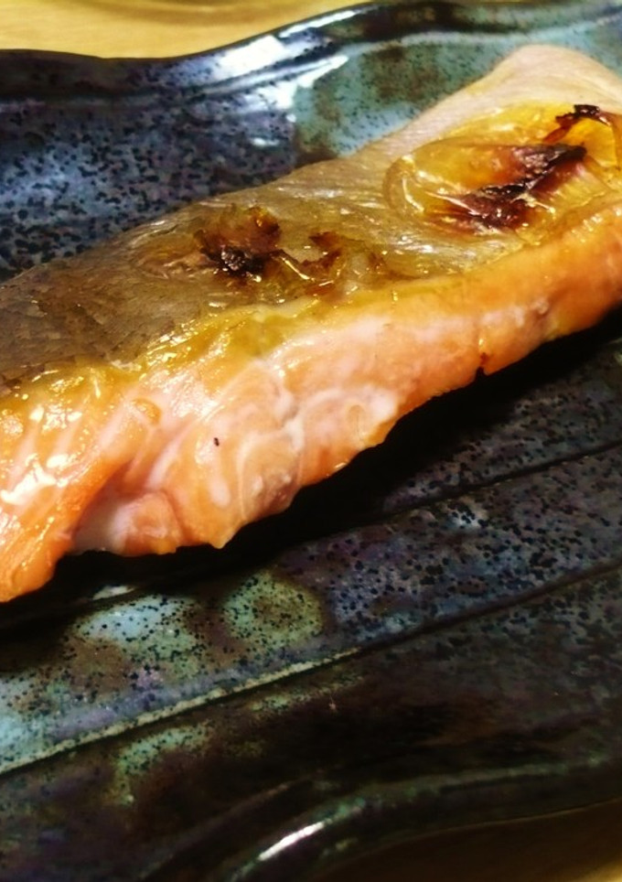 材料２つだけ♪鮭の柚子胡椒焼き-レシピのメイン写真