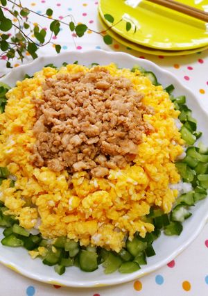 焼き肉のたれで☆スタミナちらし寿司-レシピのメイン写真