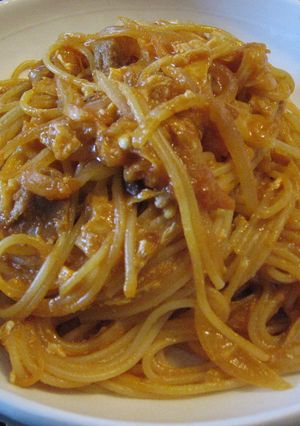 我が家流♪ナポリタンにひと工夫♪-レシピのメイン写真