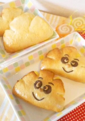 クリームパン&クリームパンダちゃん☆-レシピのメイン写真