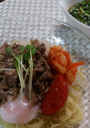焼き肉冷やし中華-レシピのメイン写真
