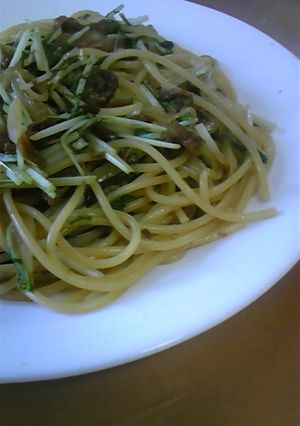 あさりの佃煮バタースパ！！-レシピのメイン写真