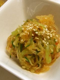 そうめん南瓜の中華風酢の物-レシピのメイン写真