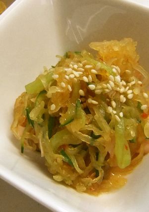 そうめん南瓜の中華風酢の物-レシピのメイン写真
