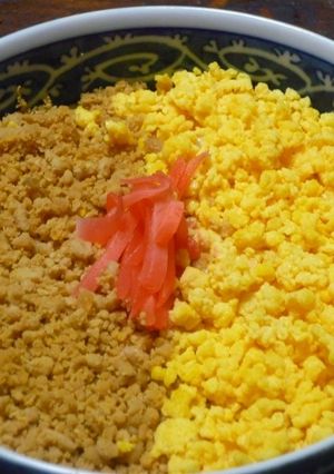 鶏そぼろ親子丼-レシピのメイン写真