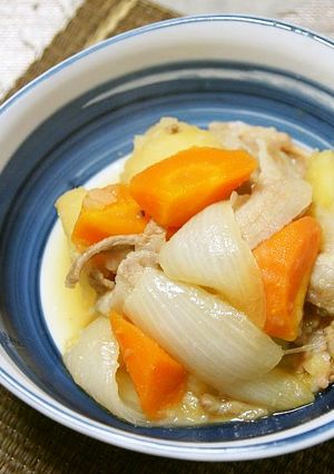 メープルシロップ入り肉じゃが-レシピのメイン写真