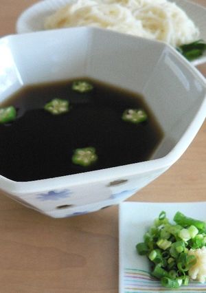 七夕に♪じんわり美味しいそうめんつゆ-レシピのメイン写真