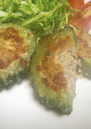ゴーヤの肉詰め・・・-レシピのメイン写真