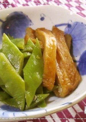 すぐできる!モロッコいんげと丸天の煮物～-レシピのメイン写真