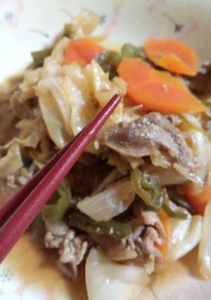 味噌野菜炒め-レシピのメイン写真