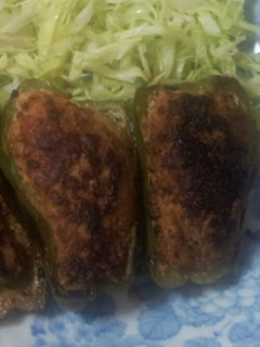 【簡単】ピーマンの肉詰め-レシピのメイン写真