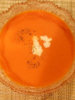 完熟トマトの冷たいスープ-レシピのメイン写真