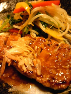 かなるンちの塩麹にんにく醤油味のトンテキ-レシピのメイン写真