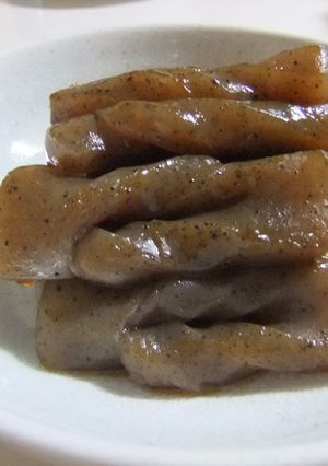 ダイエットにも！！　コンニャク煮-レシピのメイン写真