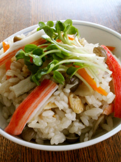 柚子こしょう醤油麹de味わい炊込みご飯-レシピのメイン写真