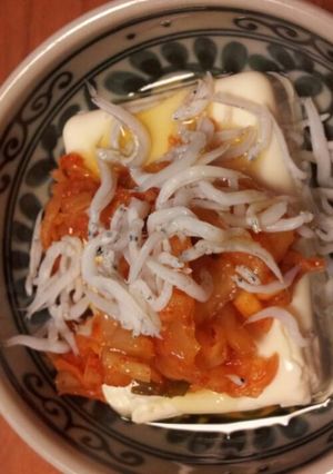 ごま油香る絶品キムチ冷奴-レシピのメイン写真