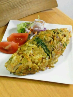 簡単カレー風味オムライス-レシピのメイン写真
