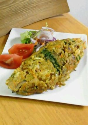 簡単カレー風味オムライス-レシピのメイン写真