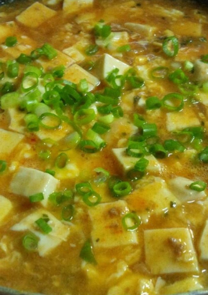 麻婆豆腐の卵とじ☆-レシピのメイン写真