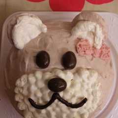 簡単！クマさんケーキ-レシピのメイン写真