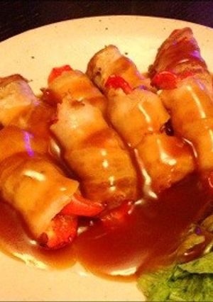 パプリカの肉巻き-レシピのメイン写真