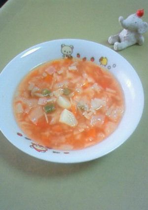 簡単♪最高♪ミネストローネスープ-レシピのメイン写真