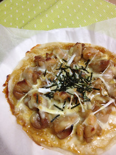 簡単!発酵なしの照り焼きチキンピザ☆-レシピのメイン写真